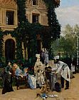 Louis Robert Carrier-belleuse Canvas Paintings - Crepe Maker